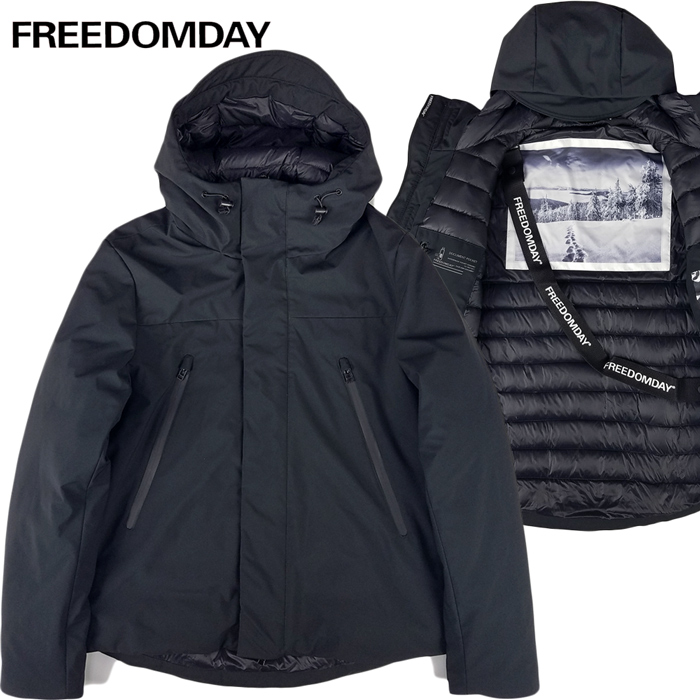 FREEDOMDAY/フリーダムデイダウンジャケットブラックレーベル