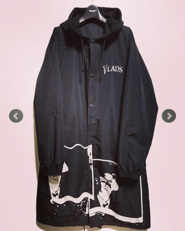 UNDER COVER 19ss ロングコーチジャケット VLADS | givebacktickets.com