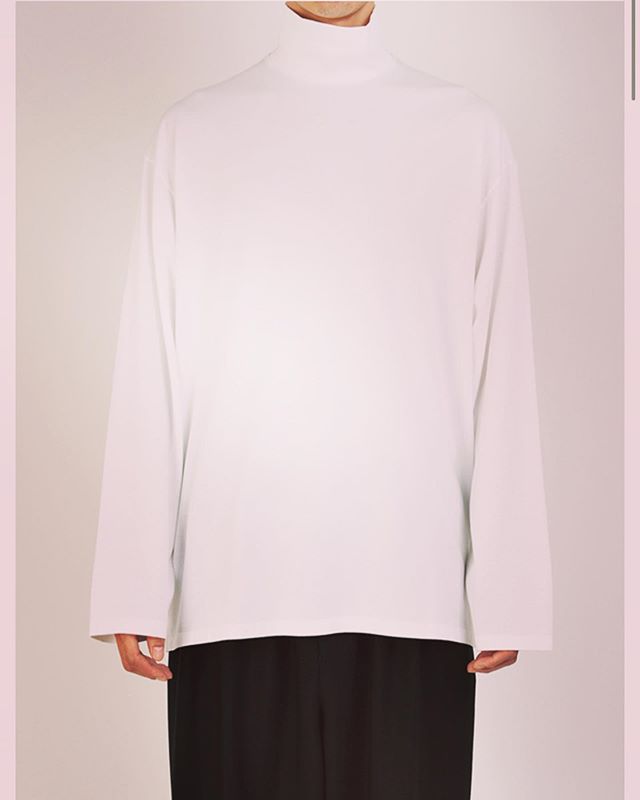 Lad Musician ラッドミュージシャン High Neck Big T Shirt 無地ハイネックネックビッグtシャツ 2219 703 Alley Company
