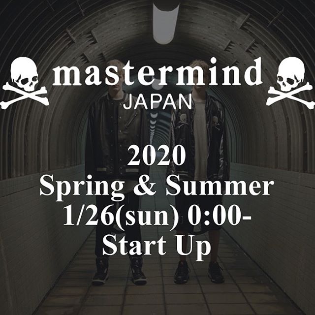 【1/26(sun) 0:00- start】mastermind japan 2020 spring & summer ・・マスターマインドジャパン新作の発売は1月26日0時からとなります。それまで商品ページは公開されませんのでご了承下さい。 ・・#mastermindjapan #mastermind#マスターマインドジャパン#マスターマインド#alleyonlineshop #alleycompany #mood #mensfashion #メンズファッション #selectshop#セレクトショップ#streetfashion #ストリートファッション #streetstyle #streetwear #2020ss#2020sscollection #20ss#newarrivals #ファッション通販 #オンラインショップ #ネットショップ
