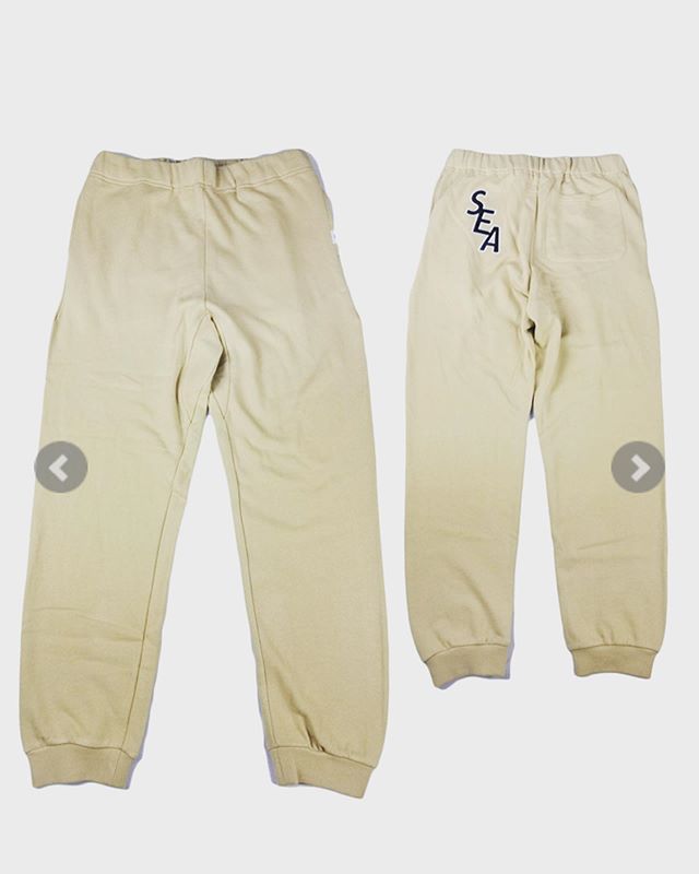 WIND AND SEA ウィンダンシー S-E-A SWEAT PANTS スウェットパンツ ベージュ WDS-19A-PT-01 /パンツ