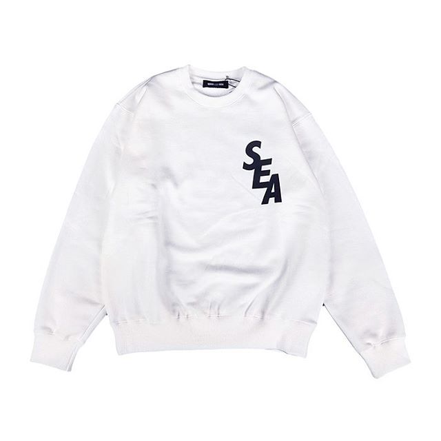 WIND AND SEA ウィンダンシー S-E-A SWEAT SHIRT スウェット ホワイト WDS-20S-TPS-08