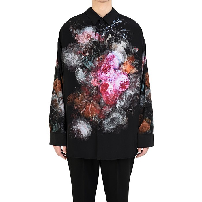 ラッドミュージシャン FLOWER BACK-FRONT SHIRT 花柄シャツ-eastgate.mk