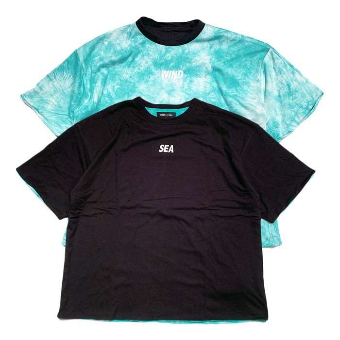 WIND AND SEA WDS TIE-DYE RIVERSIBLE CUT-SEWN WDS-20S-CS-02 ブラック