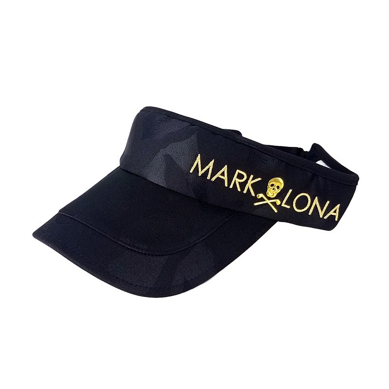 新作MARKLONA サンバイザー BLACK 新品 SALE