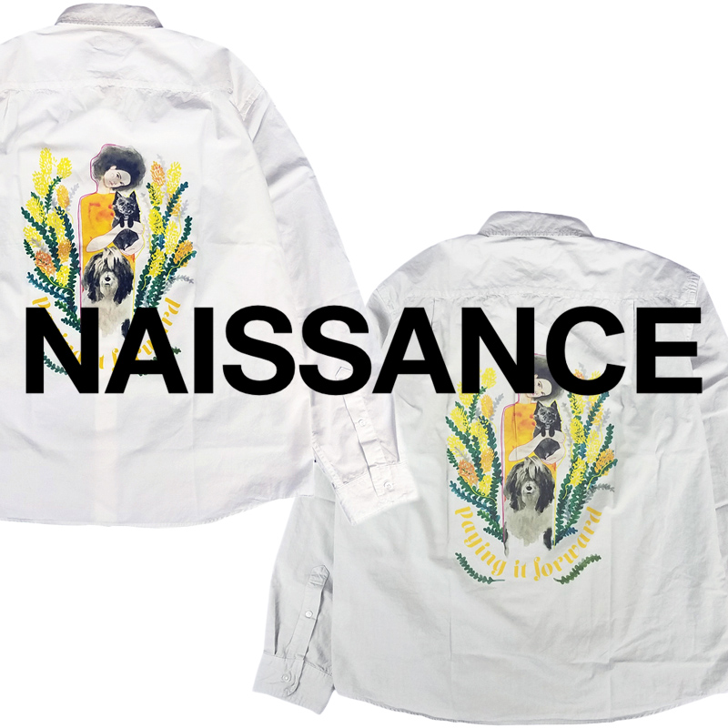 NAISSANCE/ネサーンス 20AW COLLECTION Jody Asano コラボシャツ他入荷