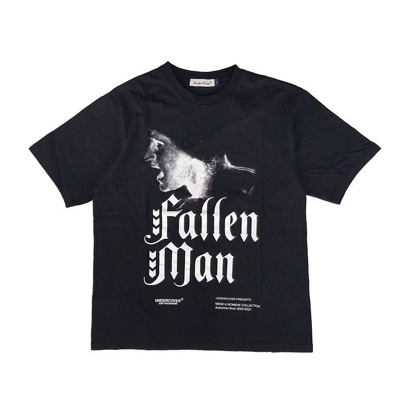 UNDERCOVER アンダーカバー TEE Fallen Man Tシャツ ブラック UCZ3803