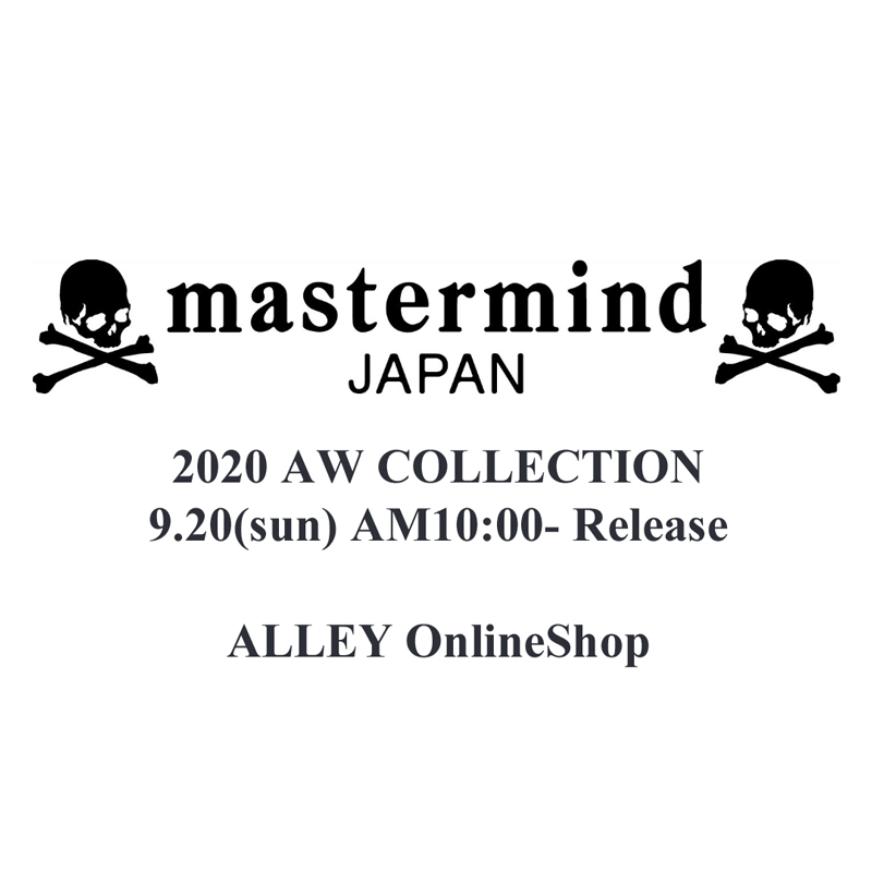 【9月20日午前10時発売】mastermind JAPAN 20AW COLLECTION RELEASE