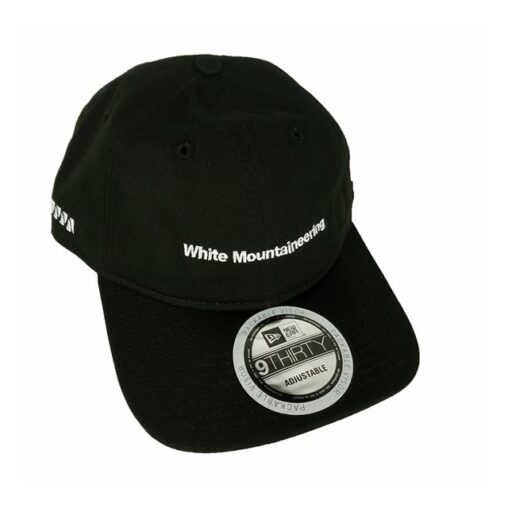 White Mountaineering ホワイトマウンテニアリング WM×NEW　ERA　CAP　'9THIRTY　PACKABLE' ブラック WM2171825